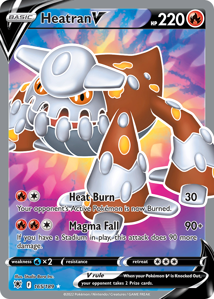 Heatran V 165/216 Rare Ultra