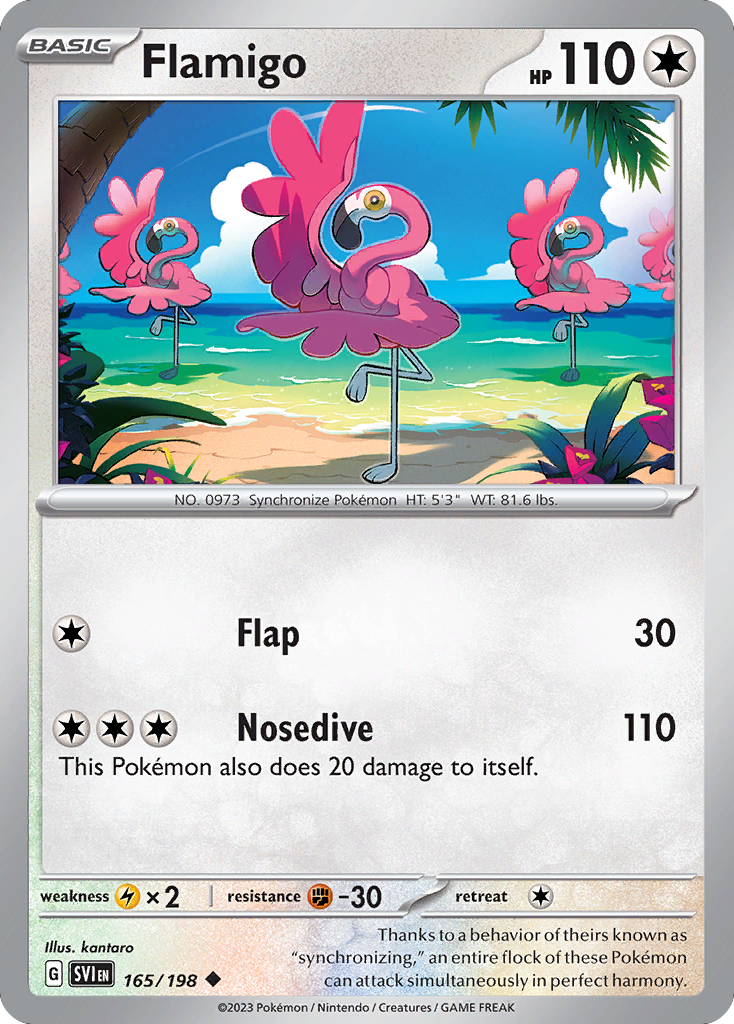 Flamigo 165/258 Uncommon