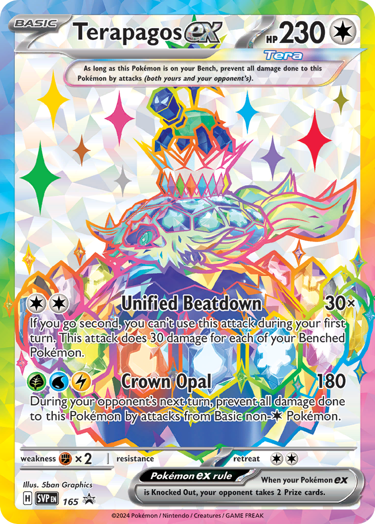 Terapagos ex 165/196 Promo