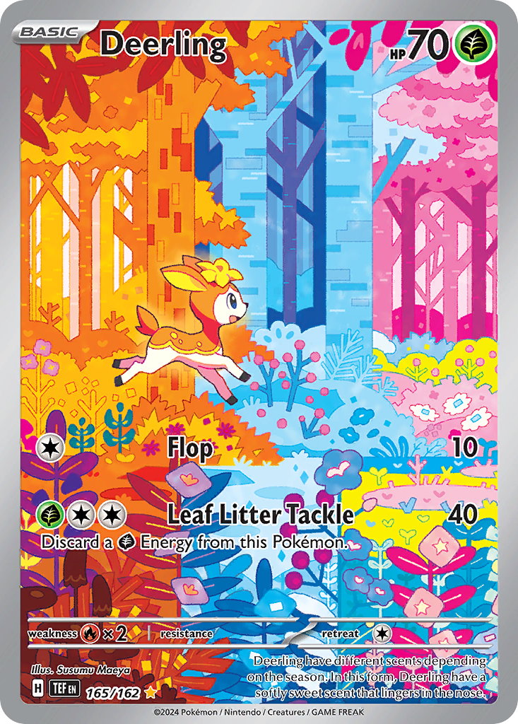 Deerling 165/218 Illustration Rare
