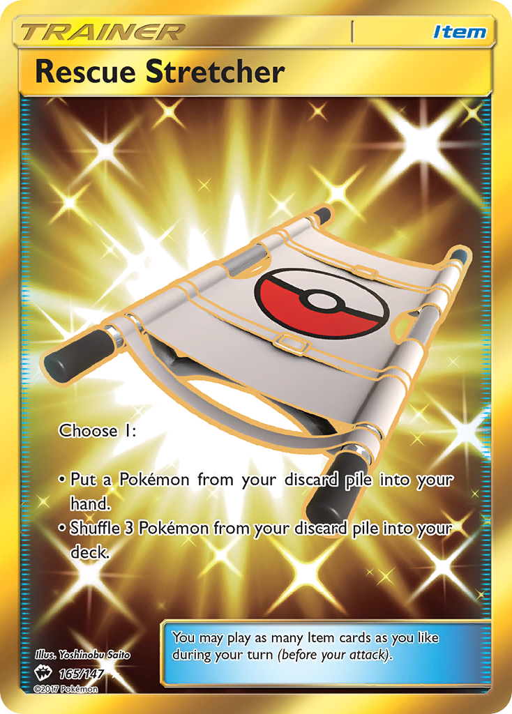 Rescue Stretcher 165/177 Rare Secret