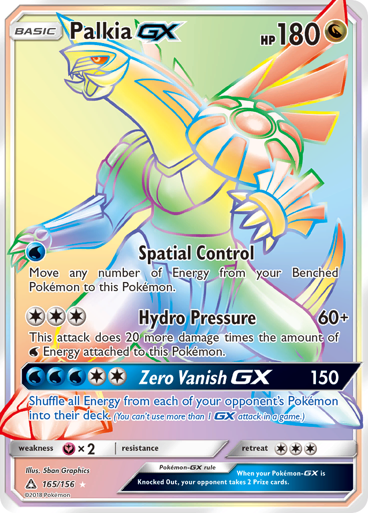 Palkia-GX 165/178 Rare Rainbow