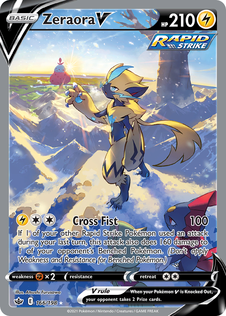 Zeraora V 166/233 Rare Ultra