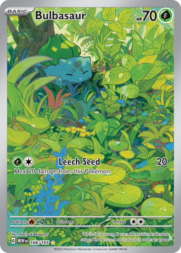 Bulbasaur 166/207 Illustration Rare