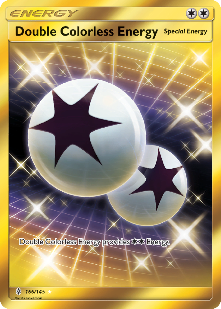 Double Colorless Energy 166/180 Rare Secret