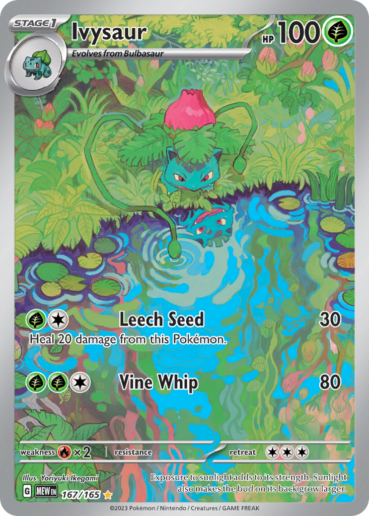 Ivysaur 167/207 Illustration Rare