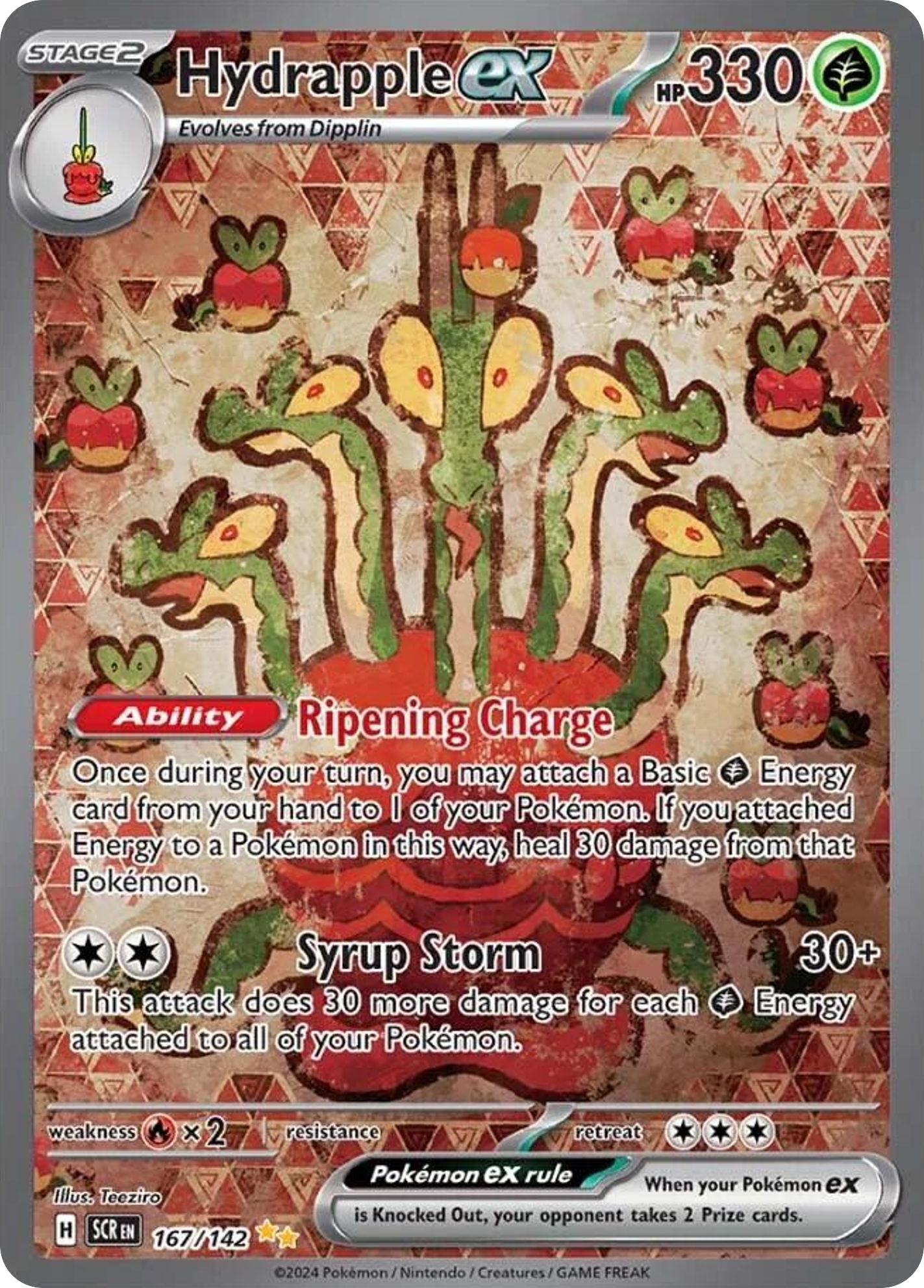 Hydrapple ex 167/175 Special Illustration Rare