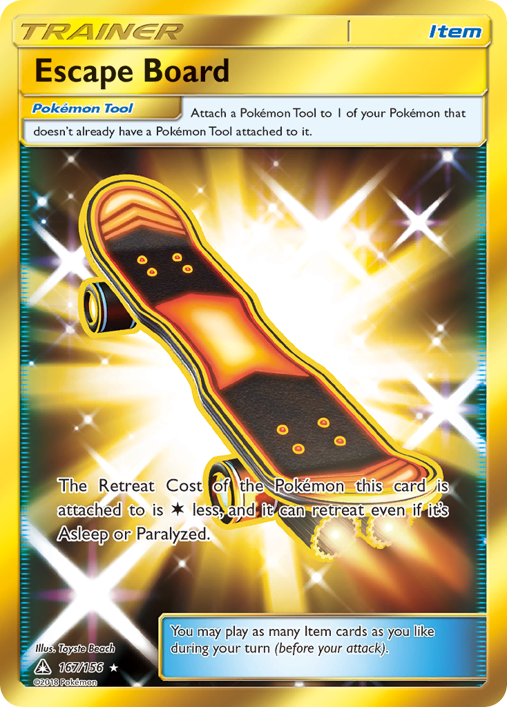 Escape Board 167/178 Rare Secret