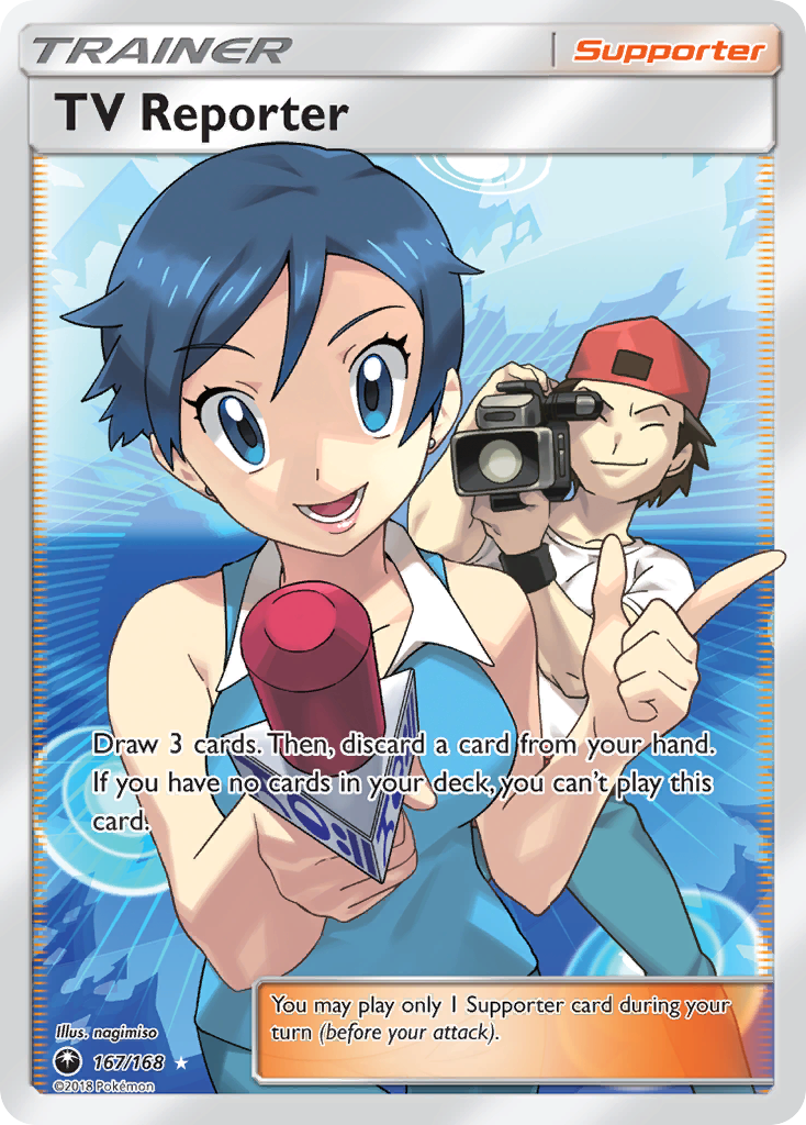 TV Reporter 167/187 Rare Ultra