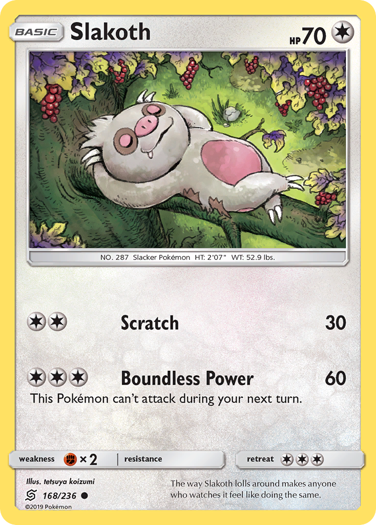 Slakoth 168/260 Common