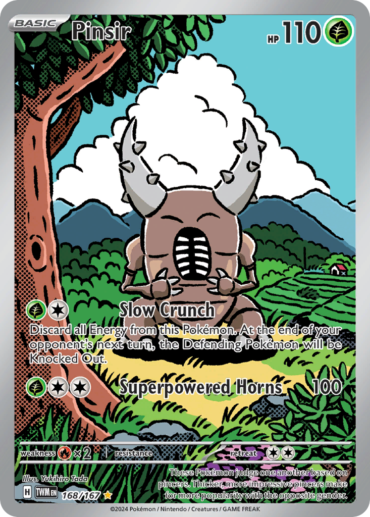 Pinsir 168/226 Illustration Rare