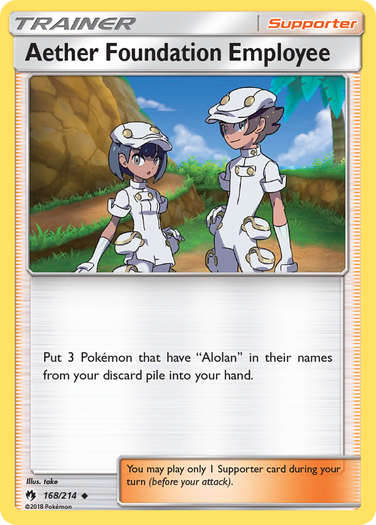 Aether Foundation Employee 168/240 Uncommon