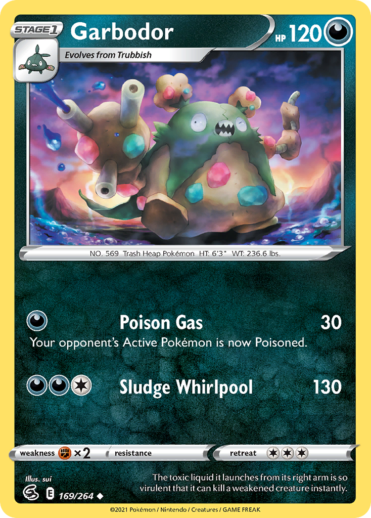 Garbodor 169/284 Uncommon