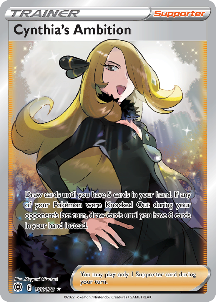 Cynthia's Ambition 169/186 Rare Ultra