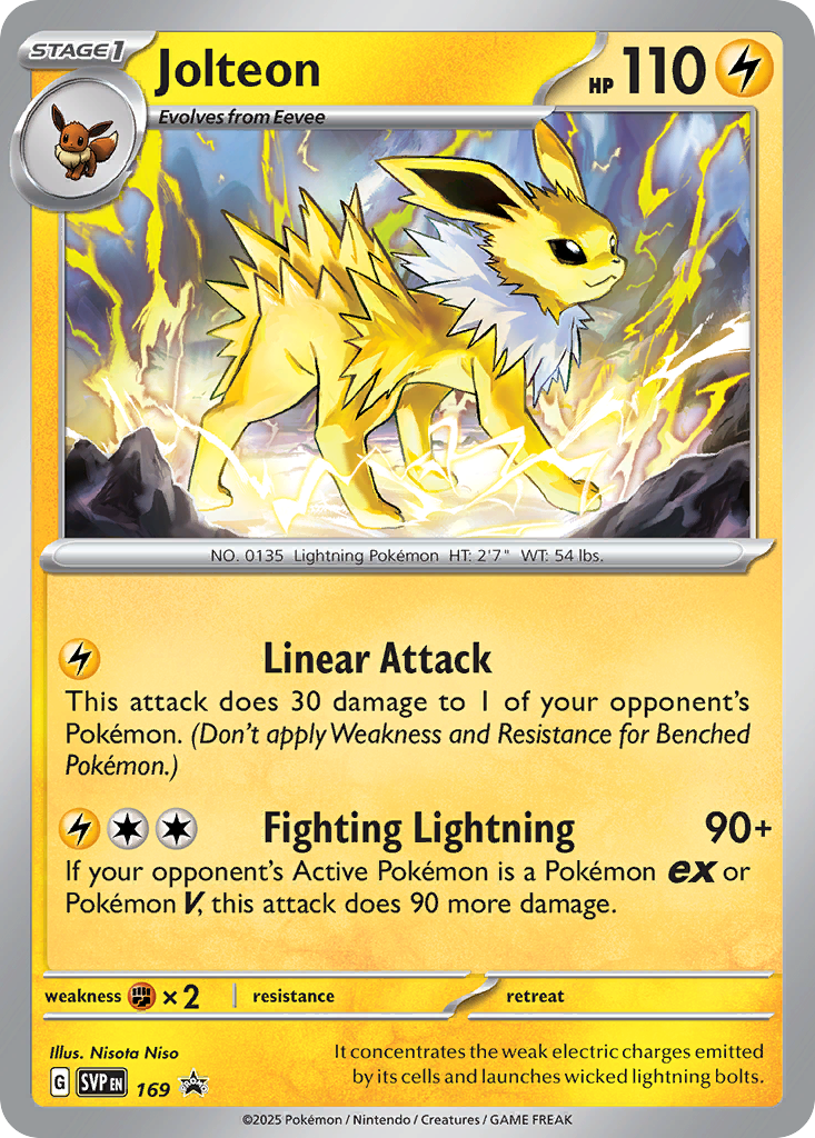 Jolteon 169/148 Promo