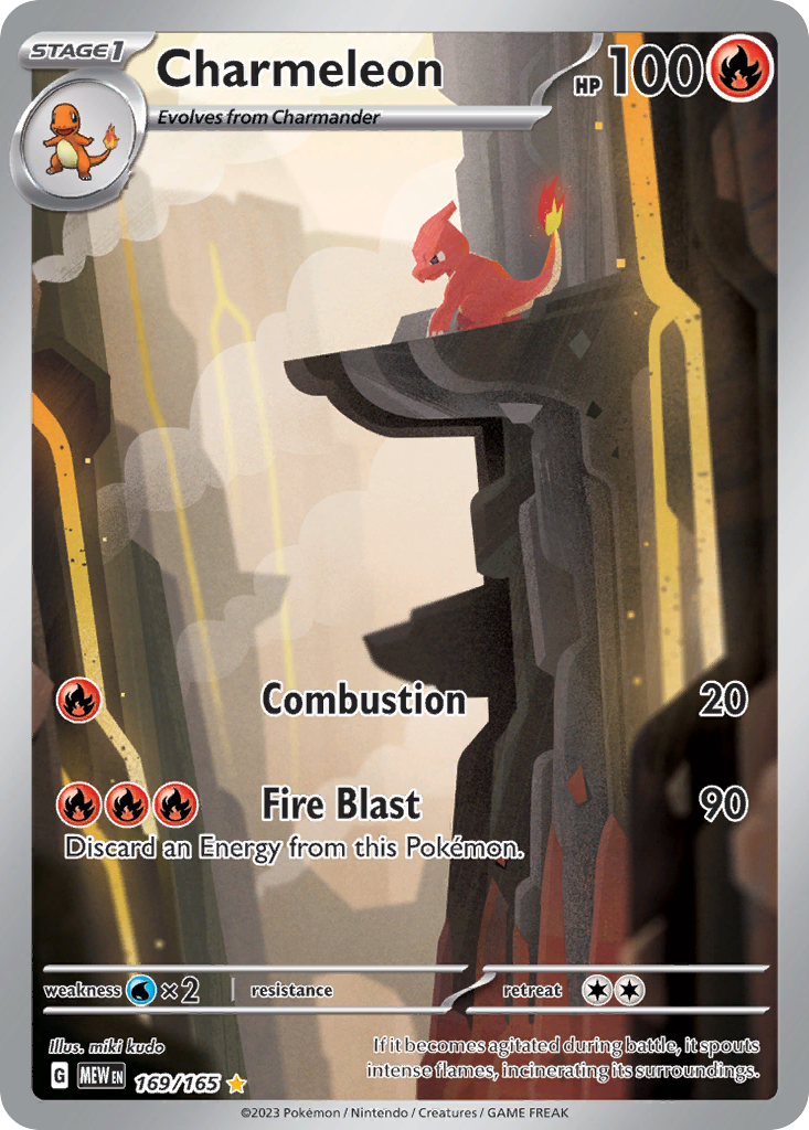 Charmeleon 169/207 Illustration Rare