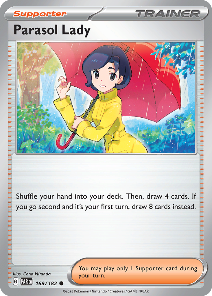 Parasol Lady 169/266 Common