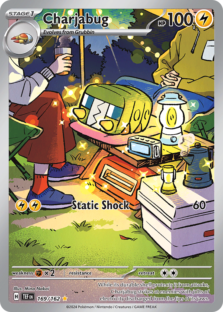 Charjabug 169/218 Illustration Rare