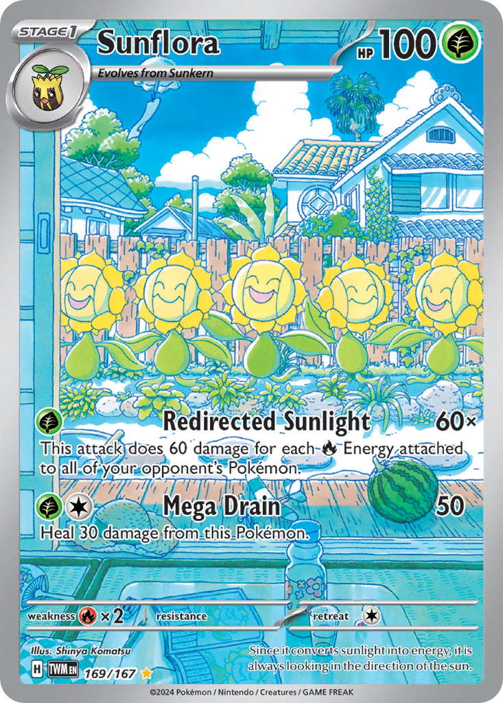 Sunflora 169/226 Illustration Rare