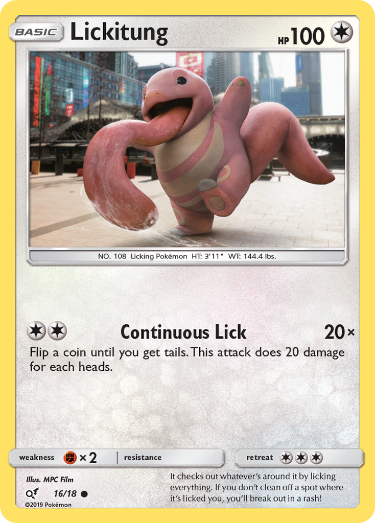 Lickitung 016/18 Common