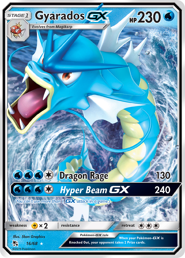 Gyarados-GX 016/69 Rare Holo GX