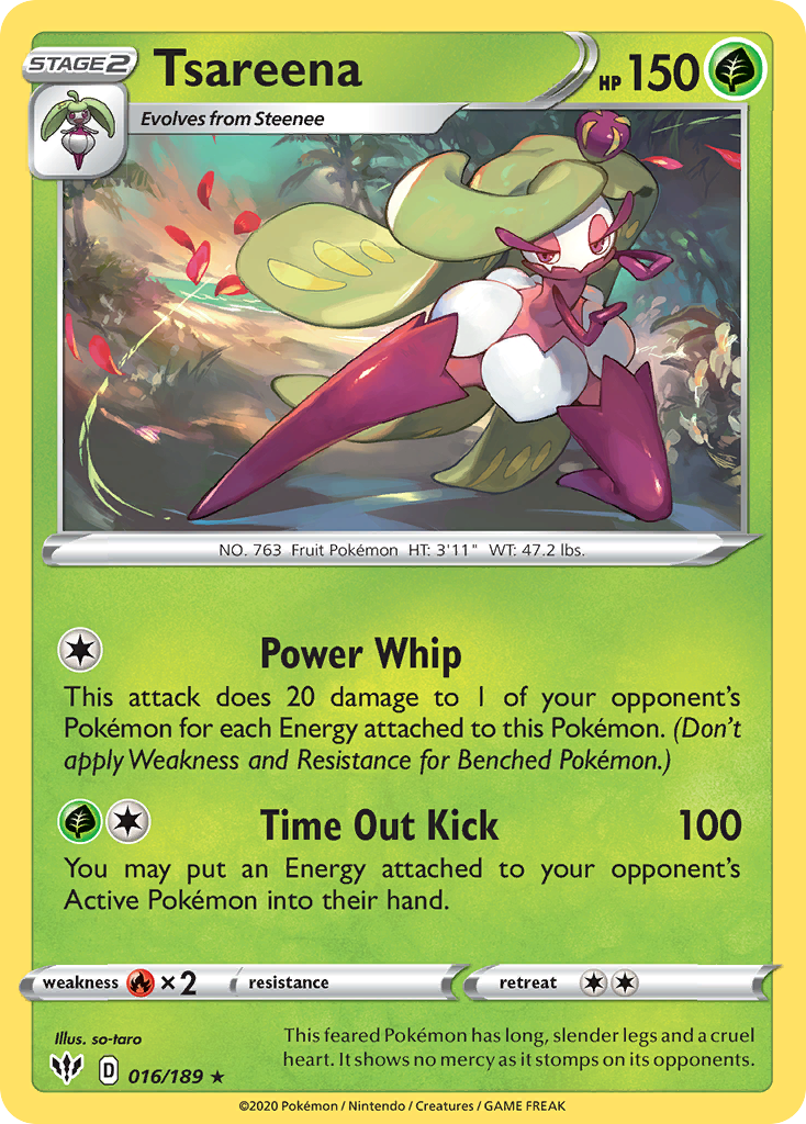 Tsareena 016/201 Rare
