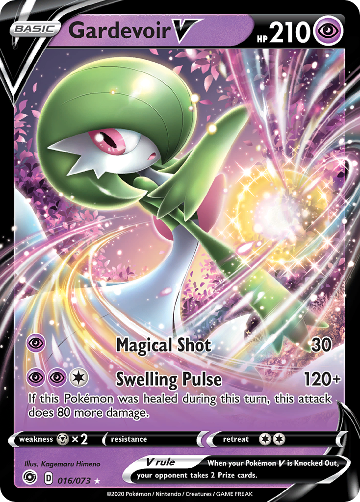 Gardevoir V 016/80 Rare Holo V