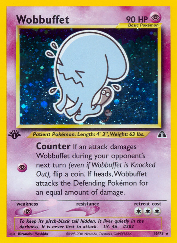 Wobbuffet 016/75 Rare Holo