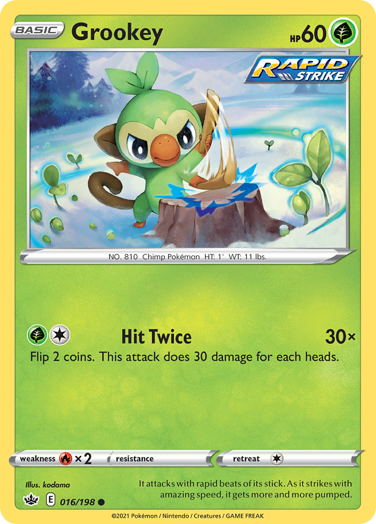 Grookey 016/233 Common
