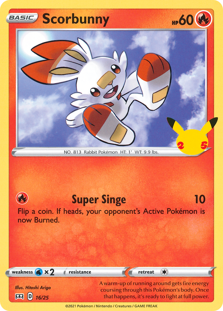 Scorbunny 016/25 Unknown