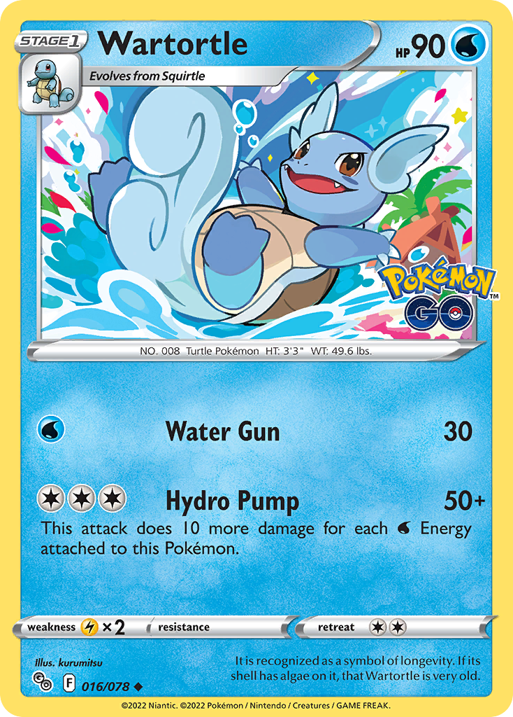 Wartortle 016/88 Uncommon