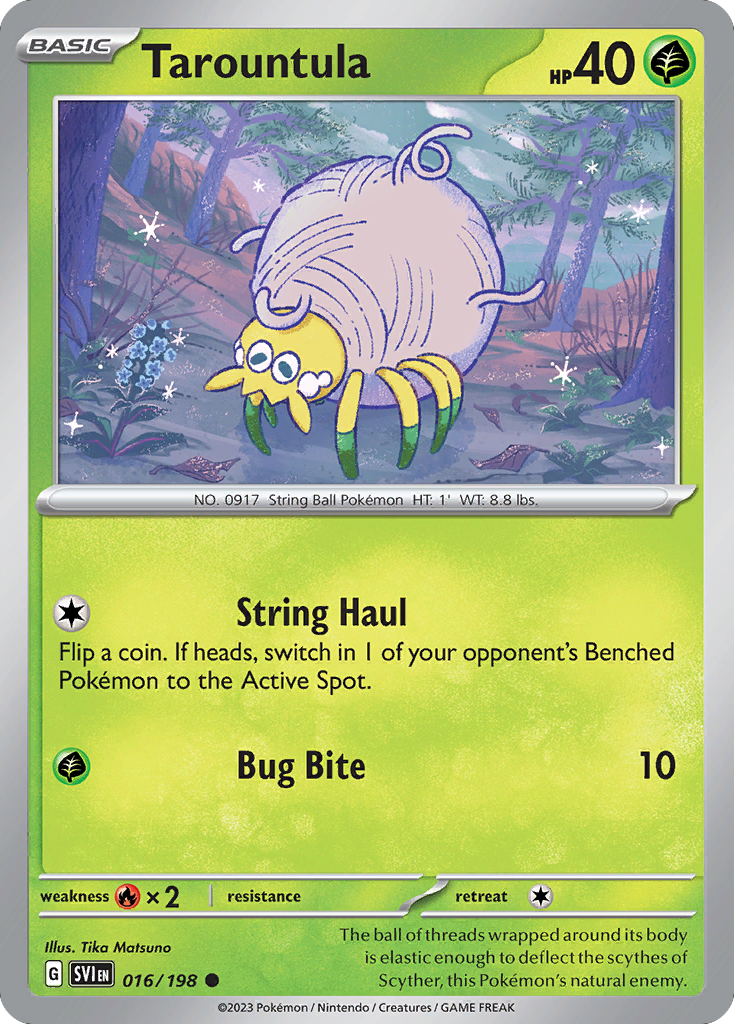 Tarountula 016/258 Common