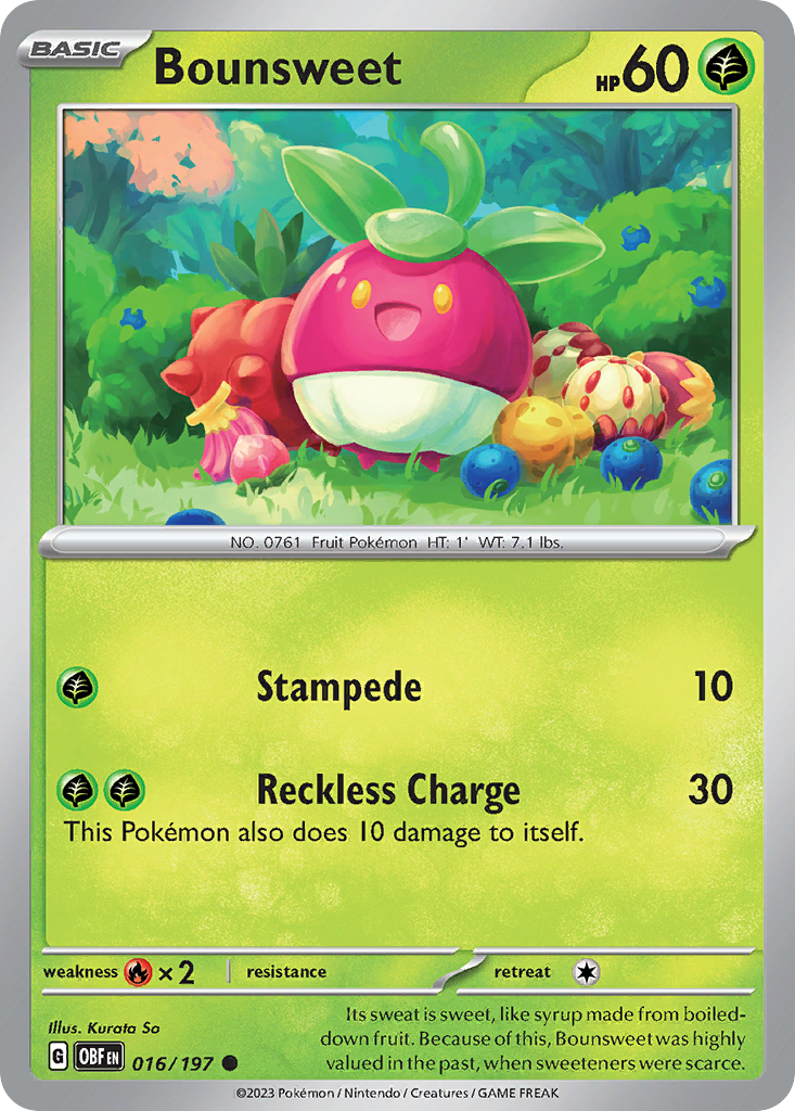 Bounsweet 016/230 Common
