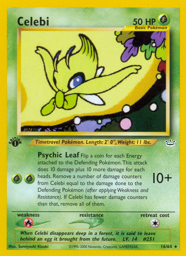 Celebi 016/66 Rare