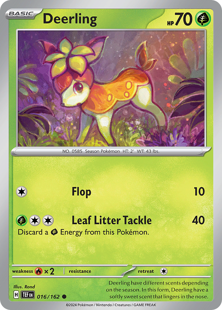 Deerling 016/218 Common