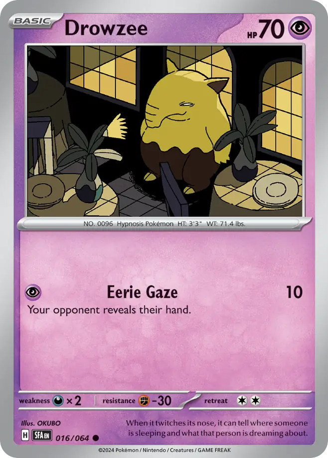 Drowzee 016/99 Common