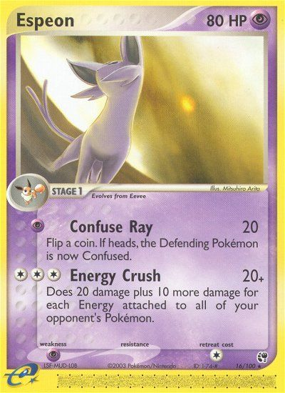 Espeon 016/100 Rare