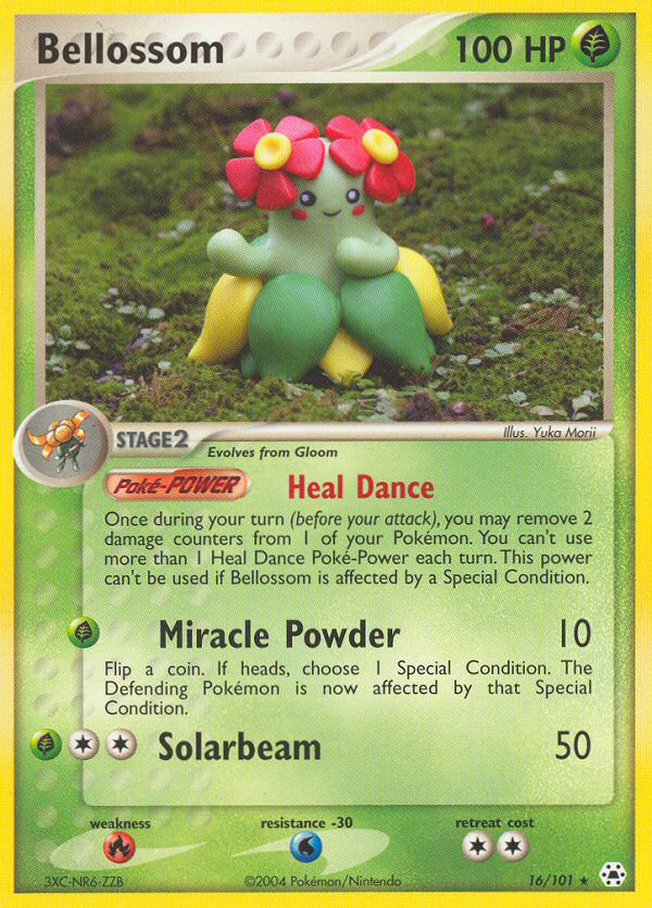 Bellossom 016/102 Rare