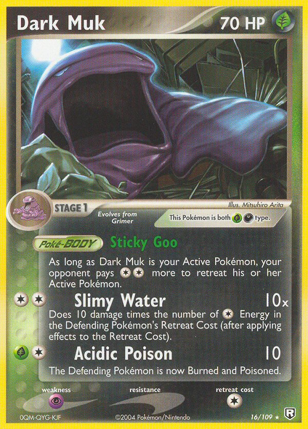 Dark Muk 016/111 Rare
