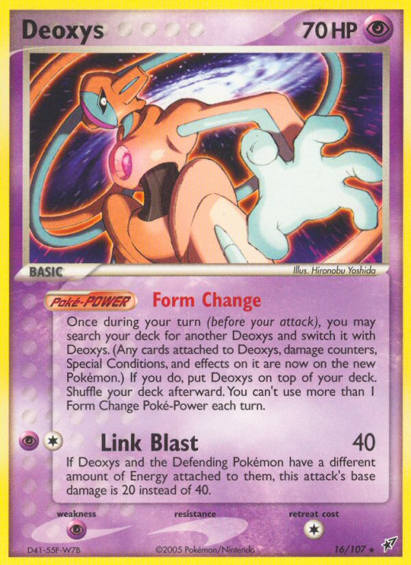 Deoxys 016/108 Rare