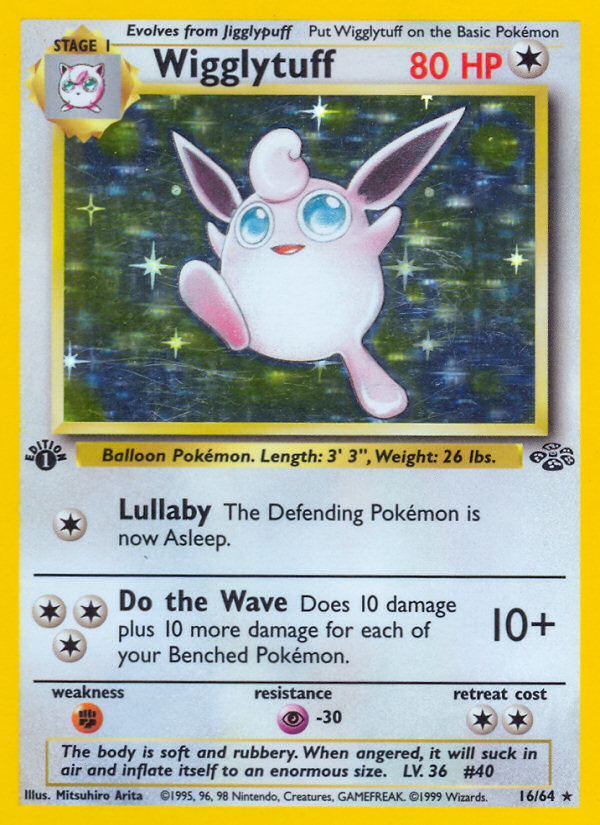 Wigglytuff 016/64 Rare Holo