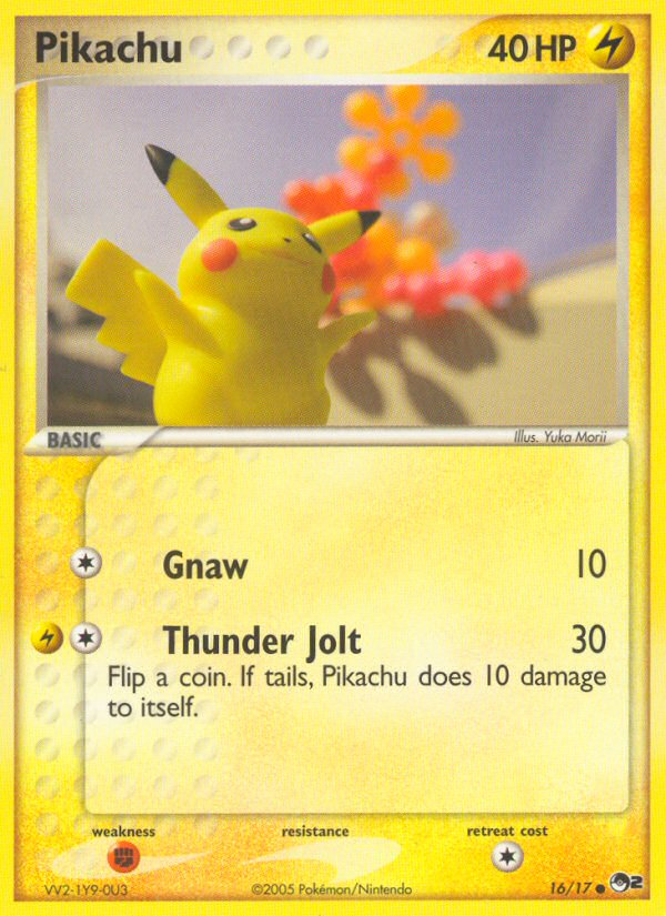 Pikachu 016/17 Common