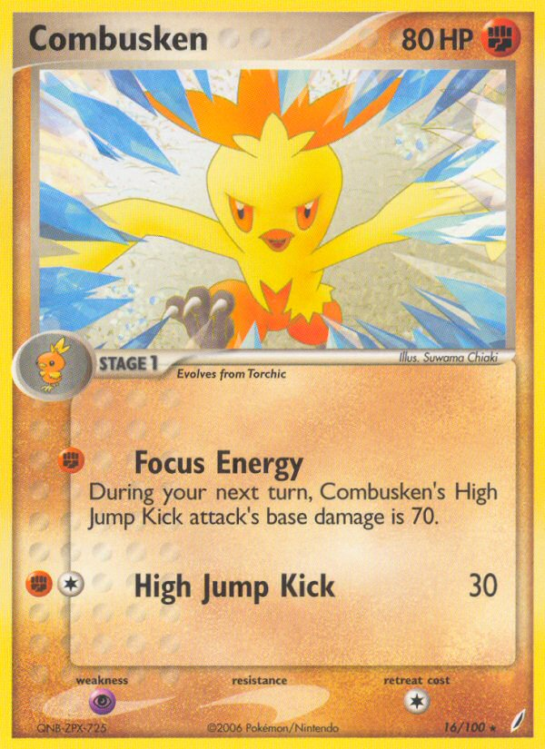 Combusken 016/100 Rare