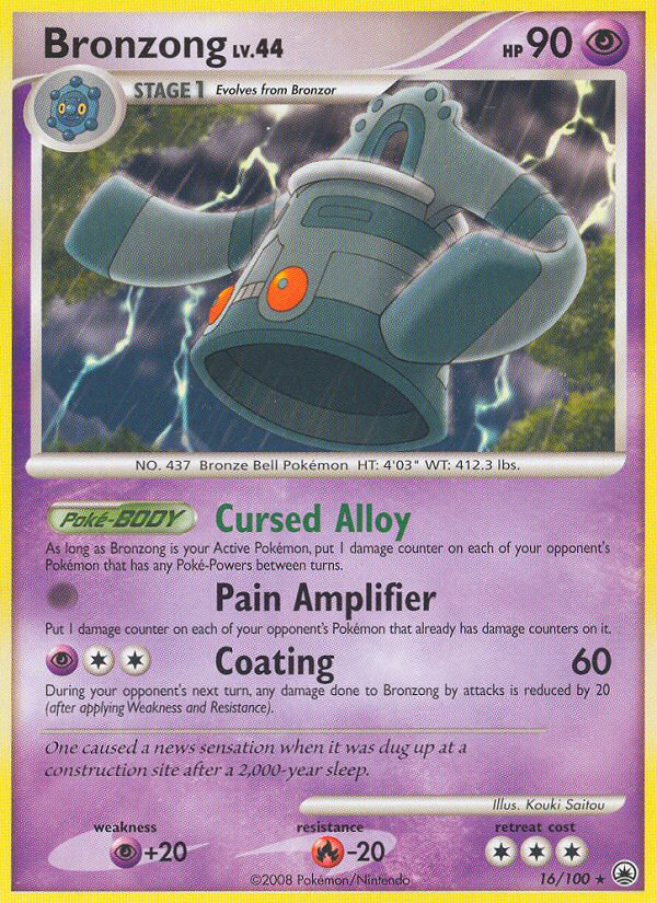 Bronzong 016/100 Rare