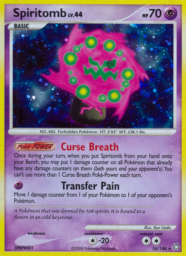 Spiritomb 016/146 Rare Holo