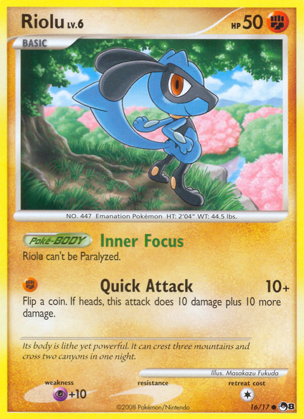 Riolu 016/17 Common