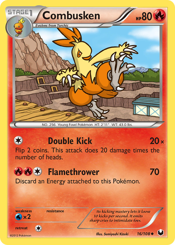 Combusken 016/111 Uncommon
