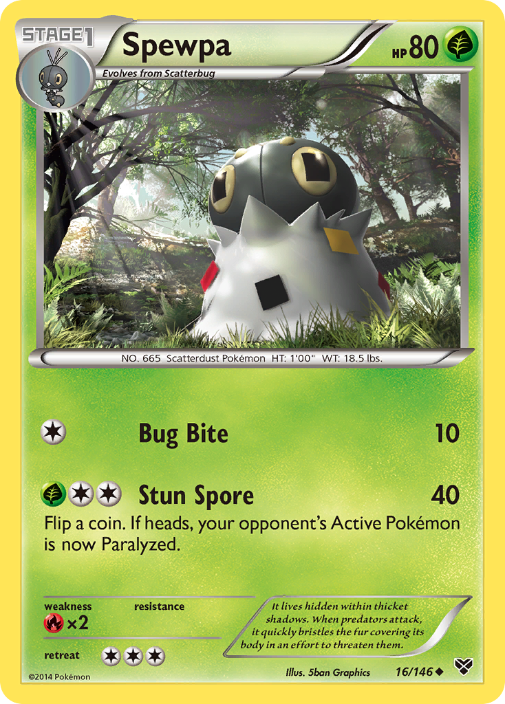 Spewpa 016/146 Uncommon