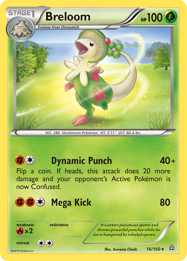 Breloom 016/164 Rare