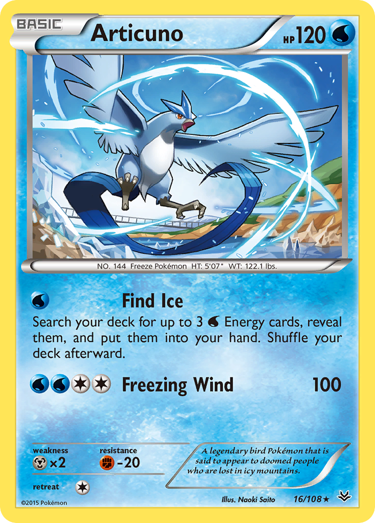 Articuno 016/112 Rare